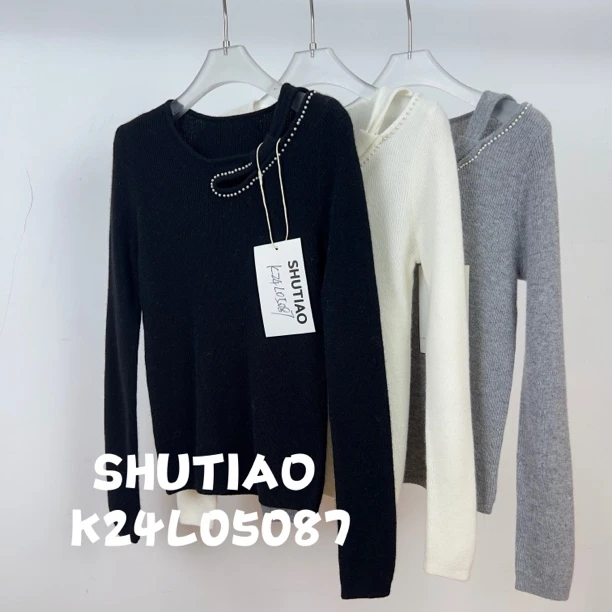 【SHUTIAO】2024秋冬：新款小众设计款毛衣K24L05087