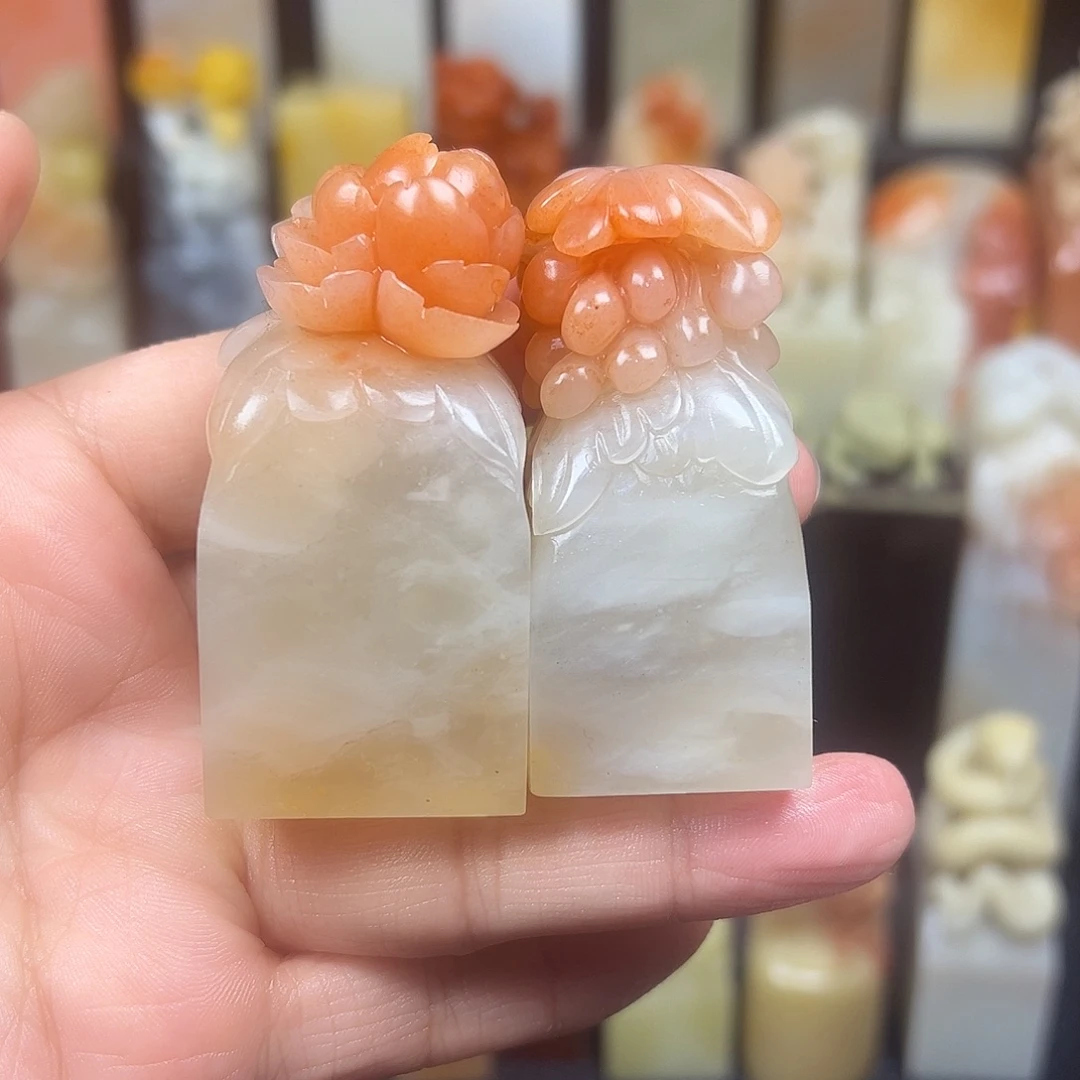 金***子寿山石寿山石寿山石精品印章