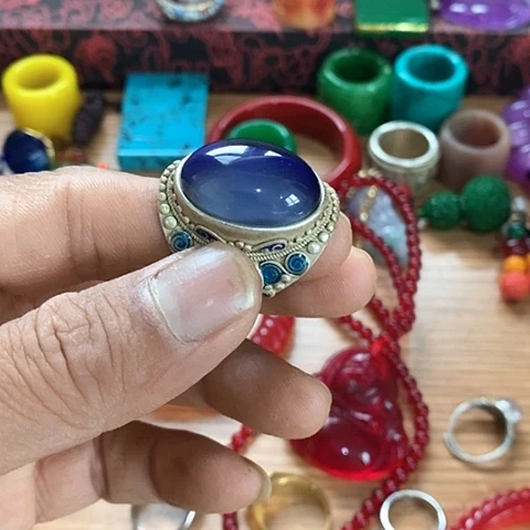 瓷片瓷器紫砂壶摆件