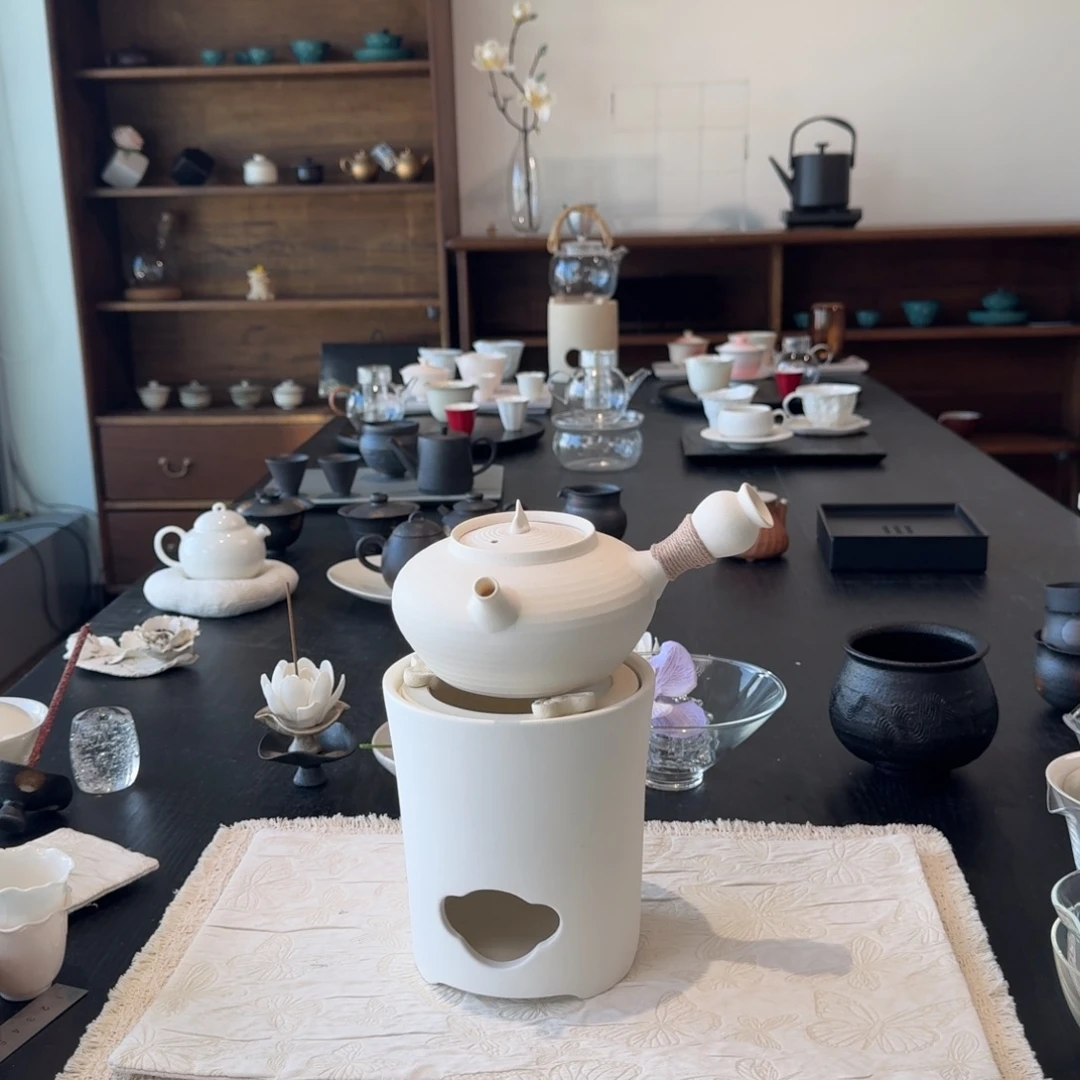 88折炭炉+薄胎壶 送2件茶席