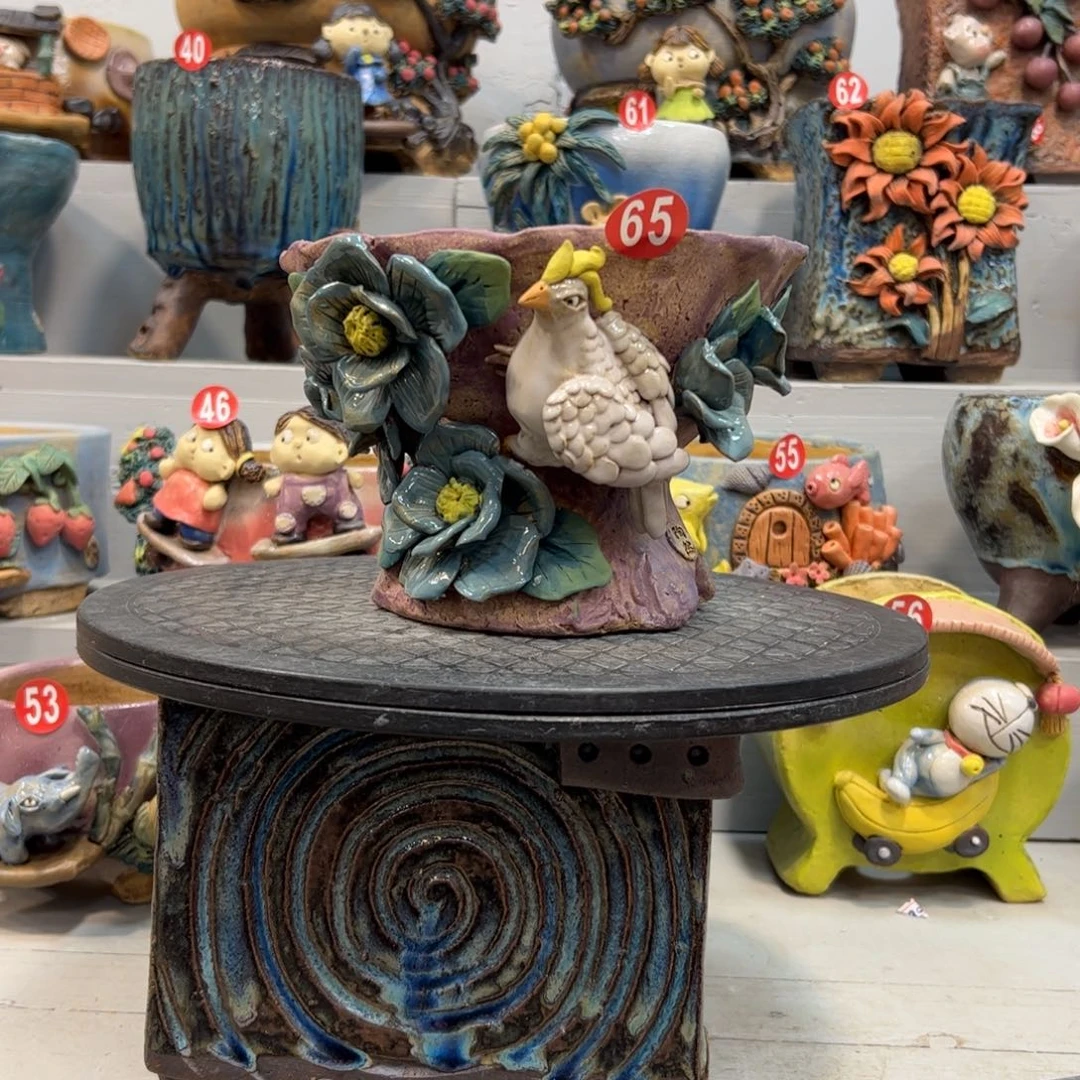 陶瓷65 号陶然花器新年福利