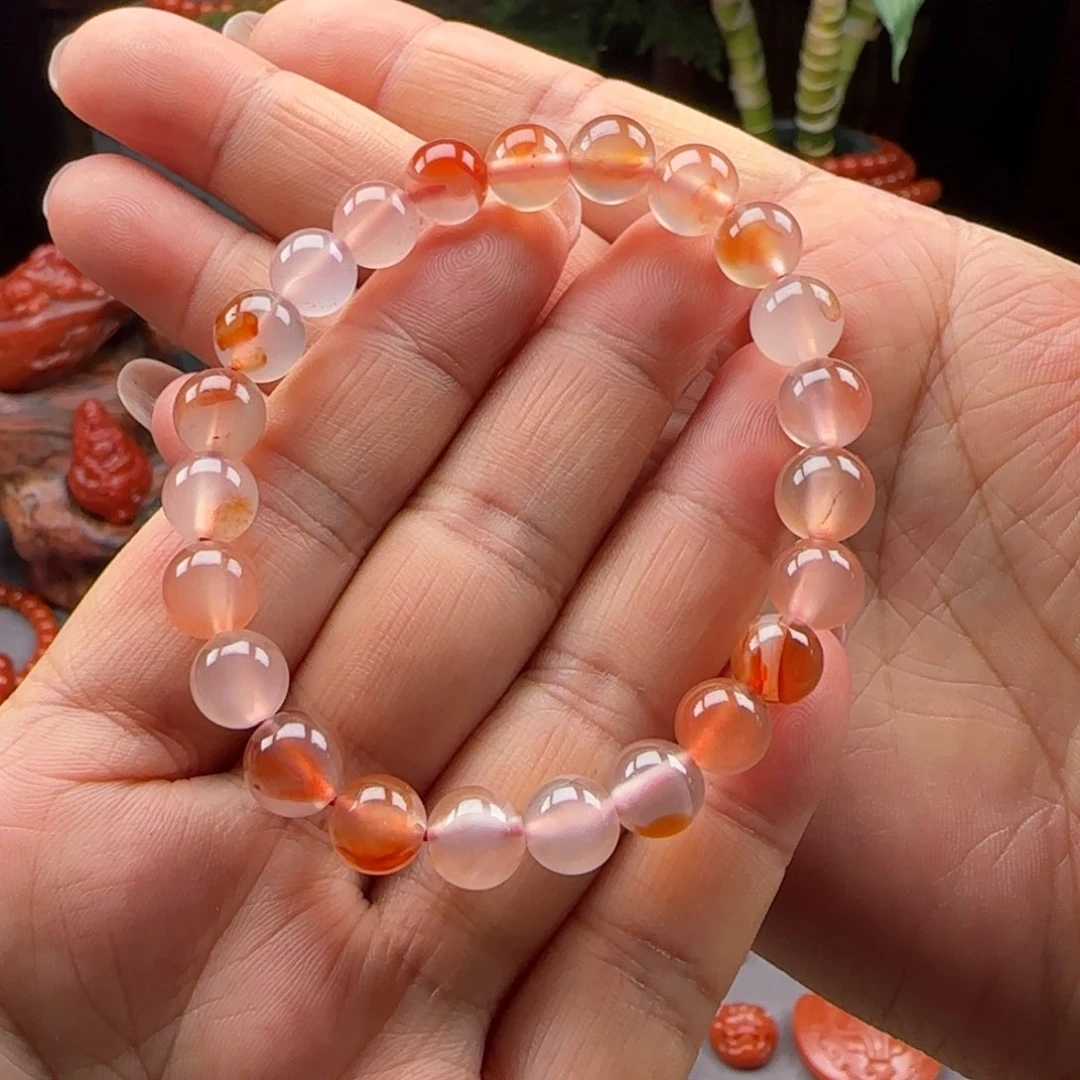 南红玛瑙手串未镶嵌