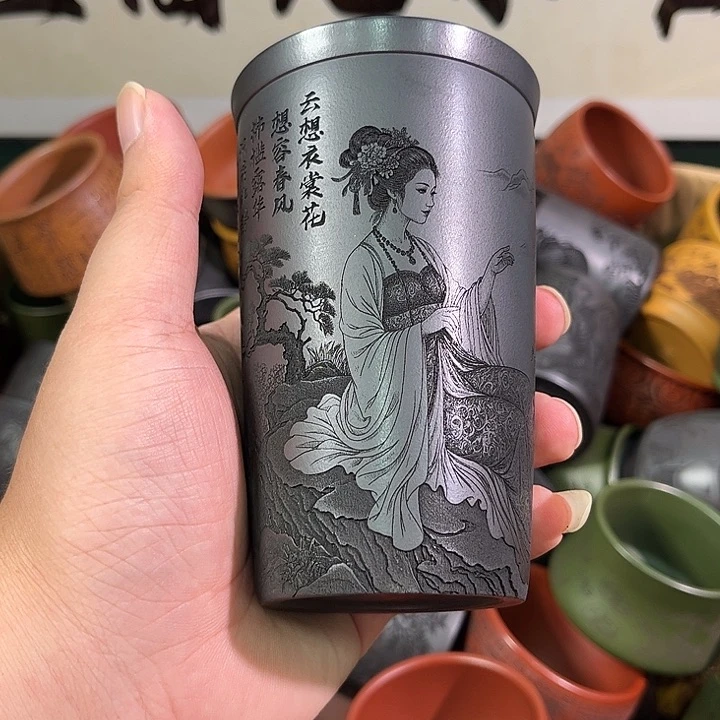 茶杯紫砂全手工紫砂主人杯