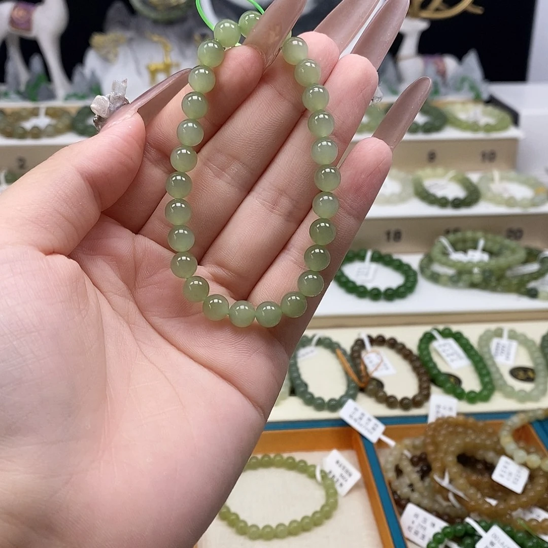 未镶嵌手串和田玉秀*