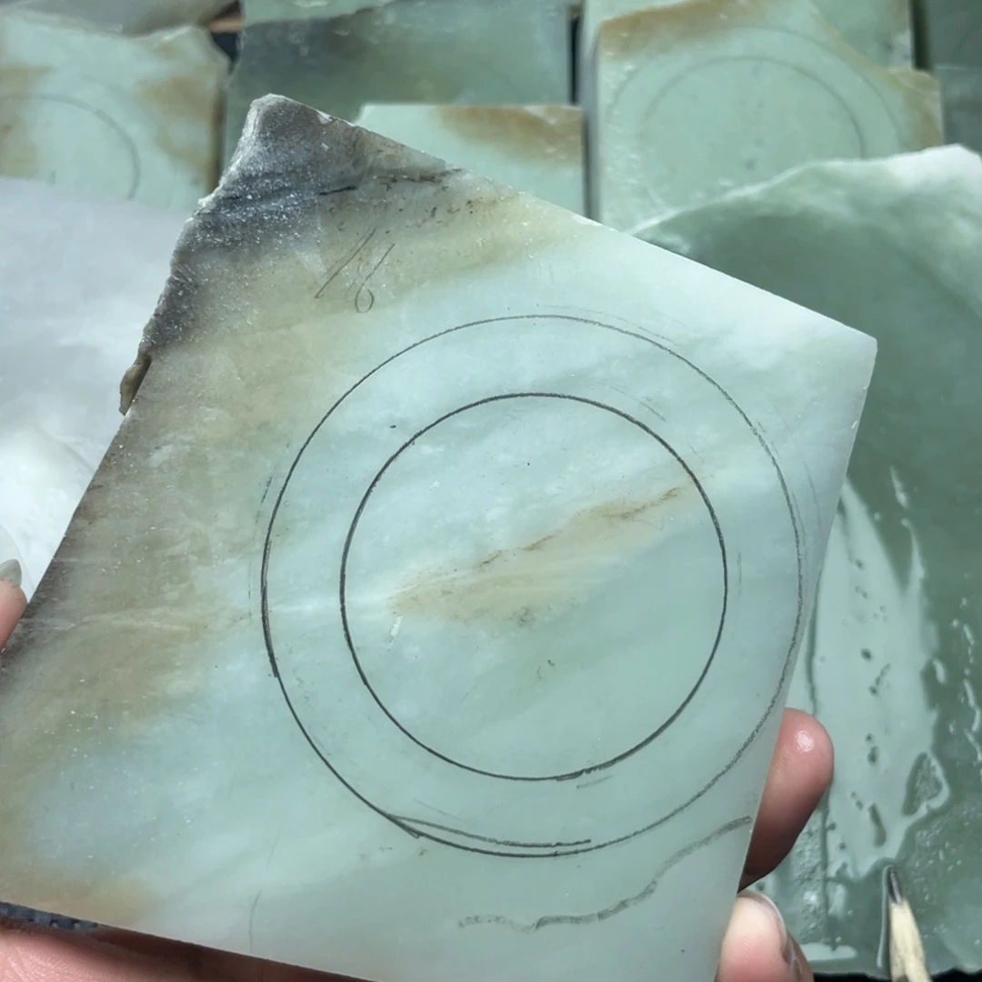 和田玉未镶嵌珠宝奇石龍定制手镯