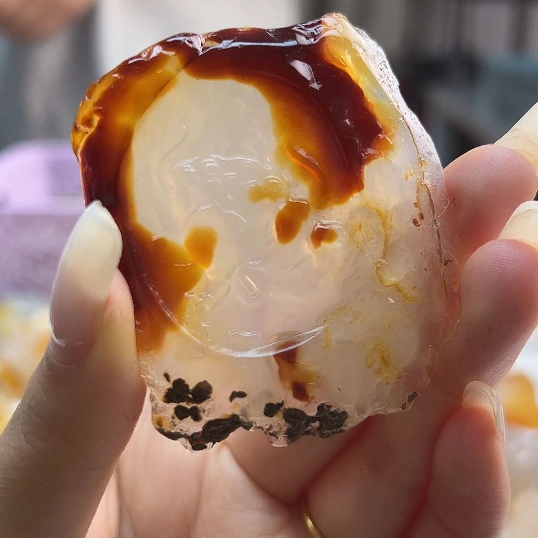 玛瑙/玉髓未镶嵌吊坠(不含链)