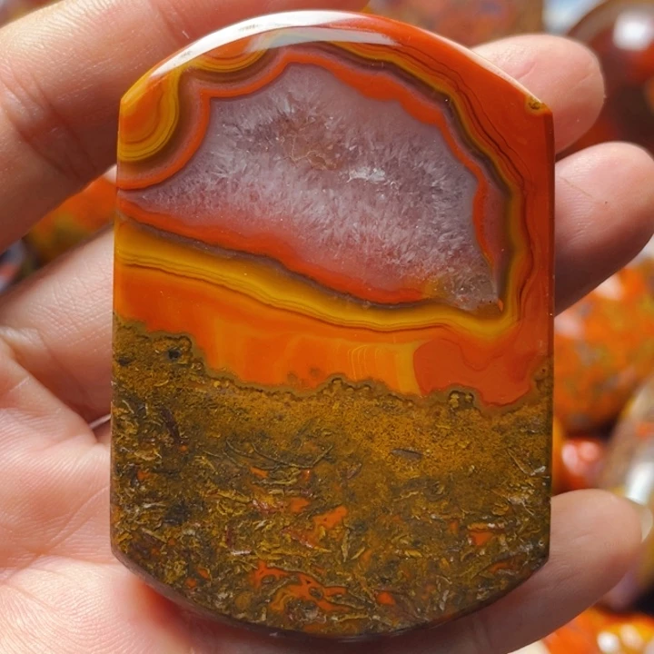 玛瑙/玉髓战国红玛瑙挂件未镶嵌