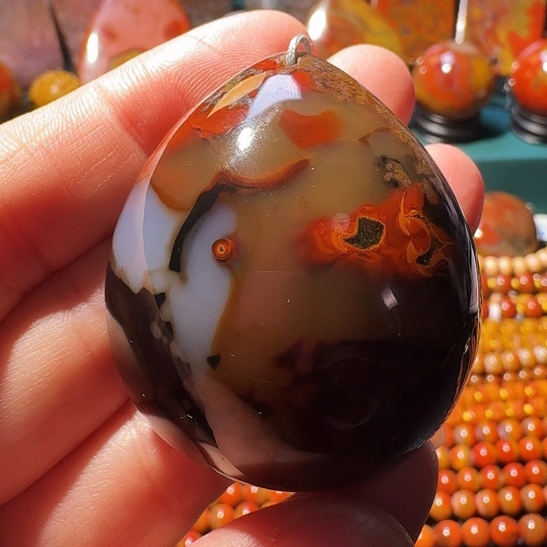 玛瑙/玉髓未镶嵌珠宝半成品
