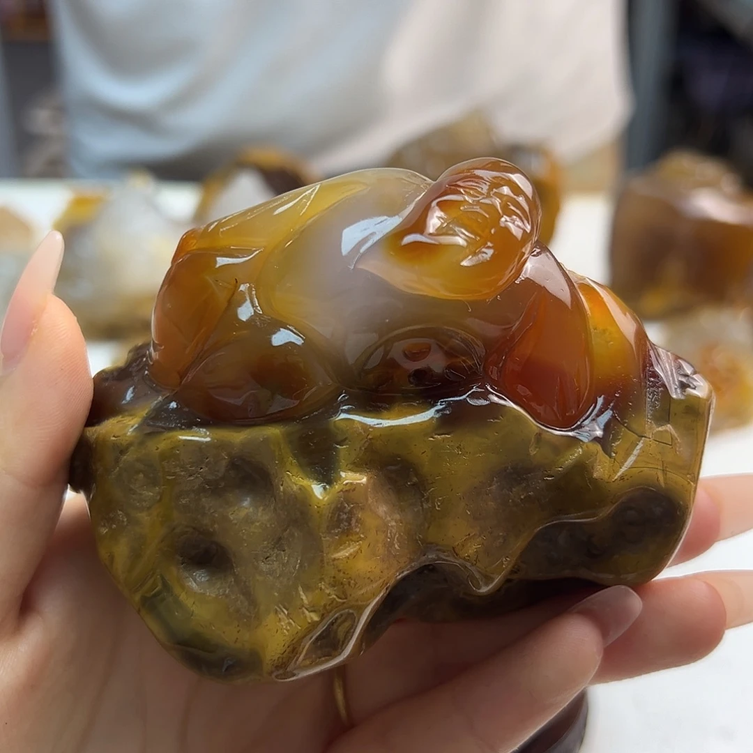 玛瑙/玉髓未镶嵌项链