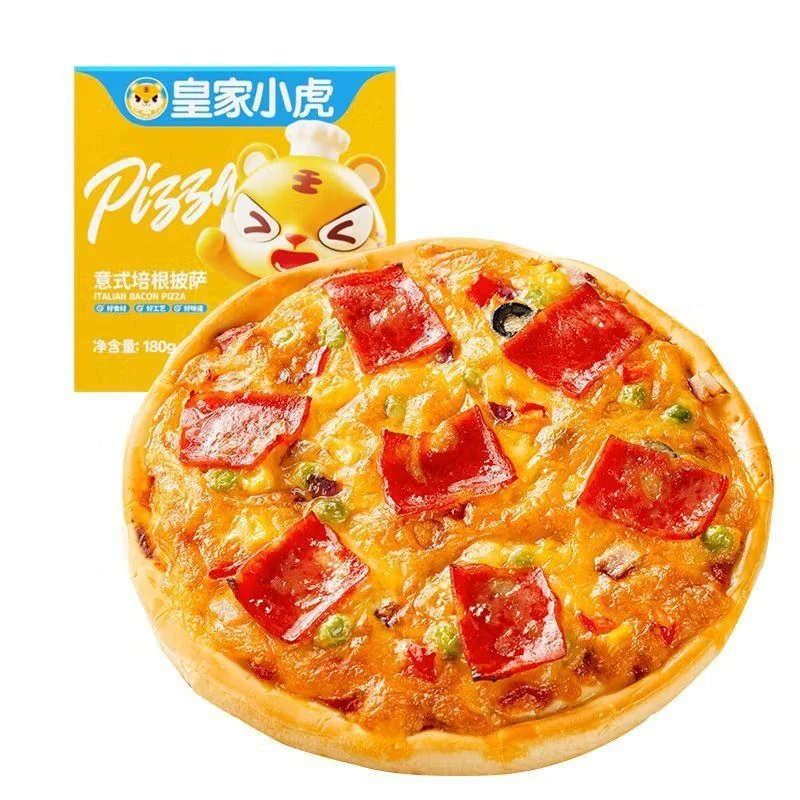 皇家小虎 7寸培根披萨盒装180g/盒
