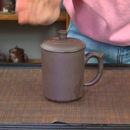 茶杯紫砂高货放漏