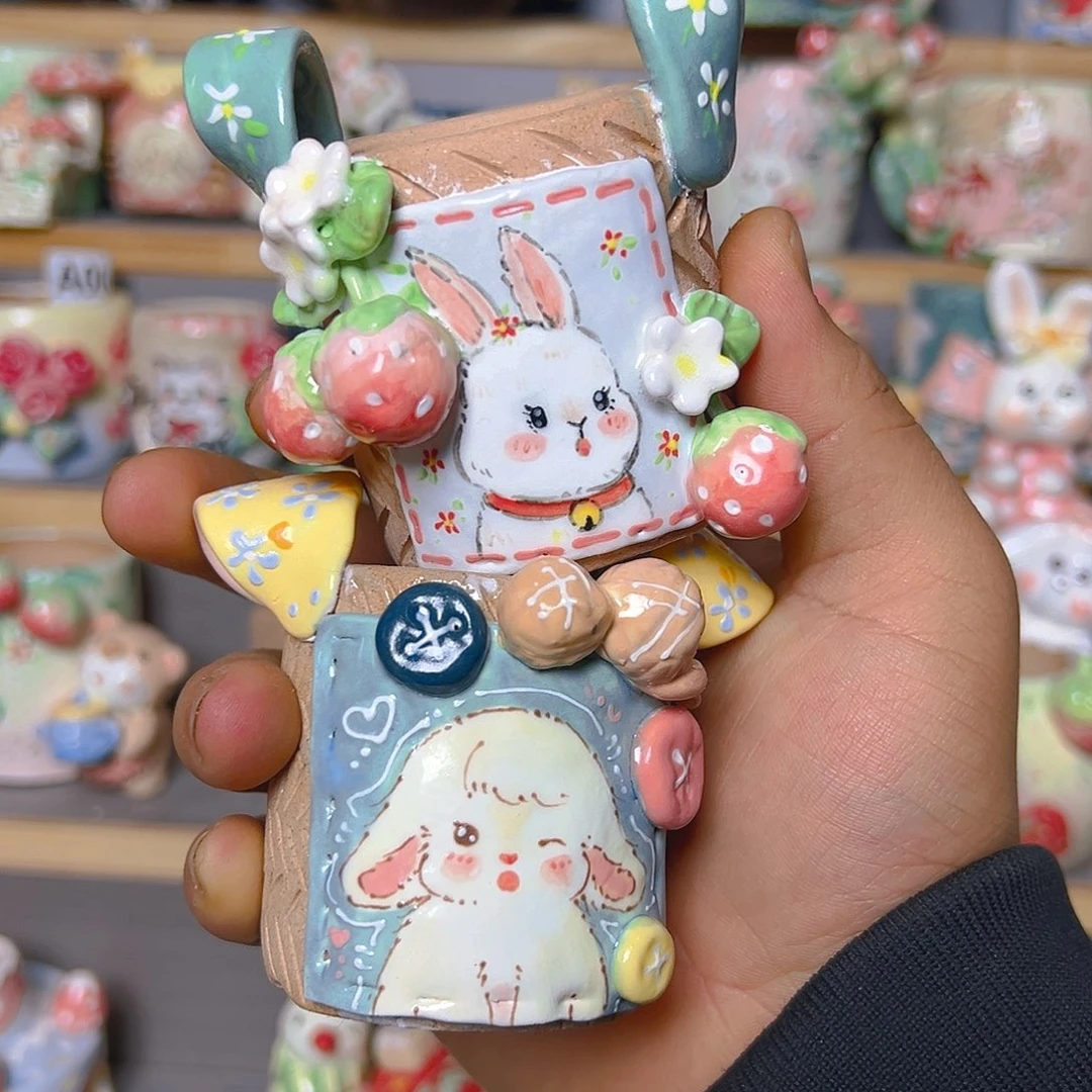 土***条老梧家的手工多肉花盆