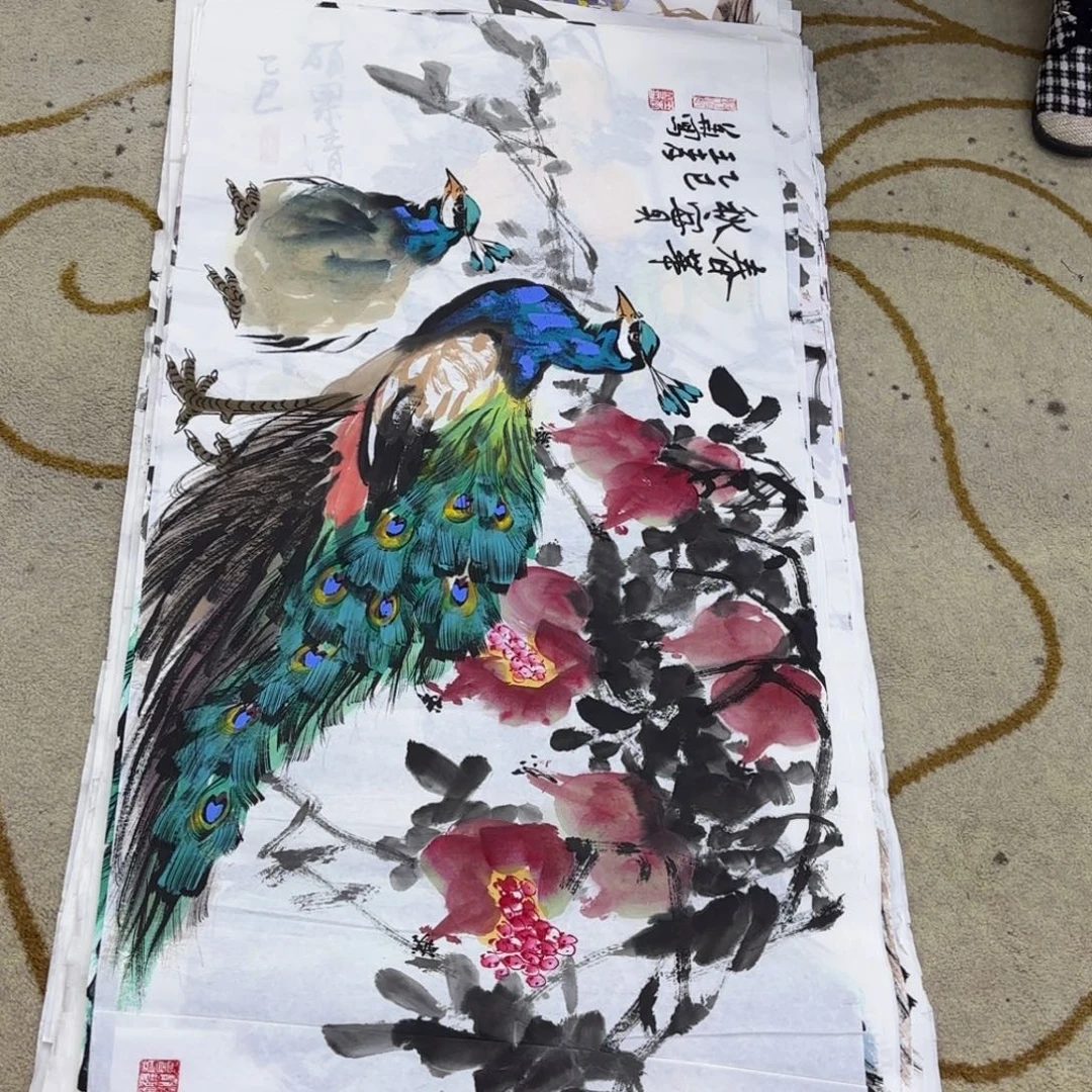 国画王孝华老师三尺刘