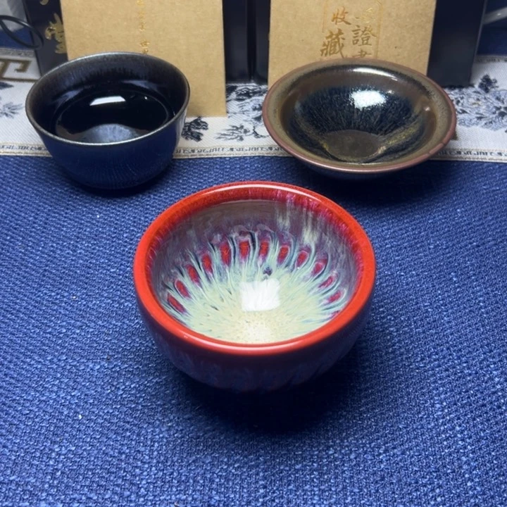 建阳建盏喝茶主人杯