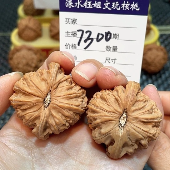 把件文玩核桃41白狮子7300