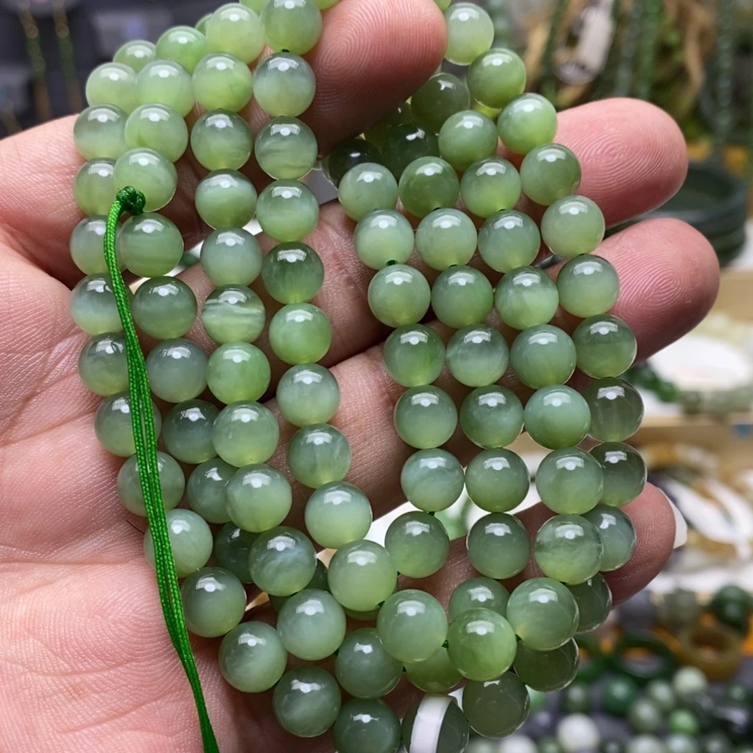 和田玉（碧玉）颈饰未镶嵌52