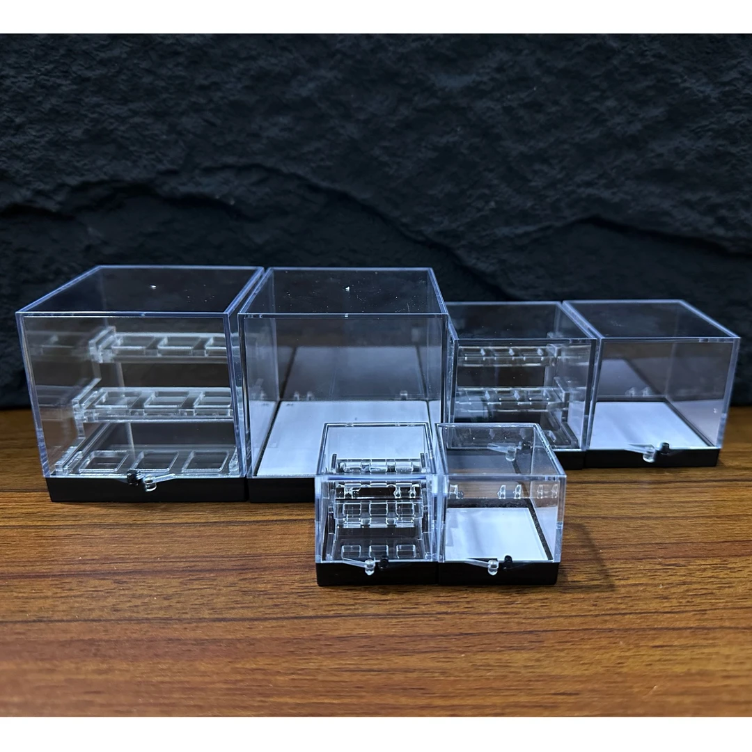 创意盒矿透明盒子大中小号多功能家用九宫格