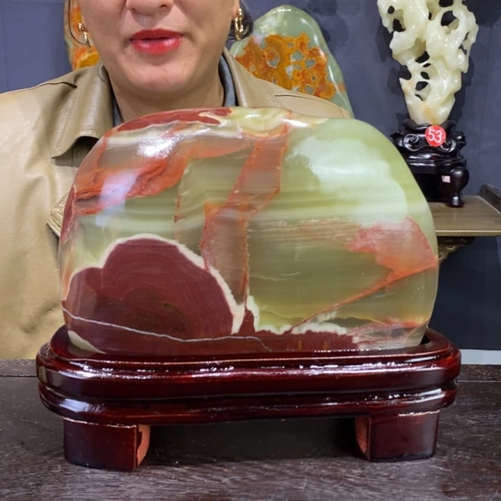 石材精品古青石摆件