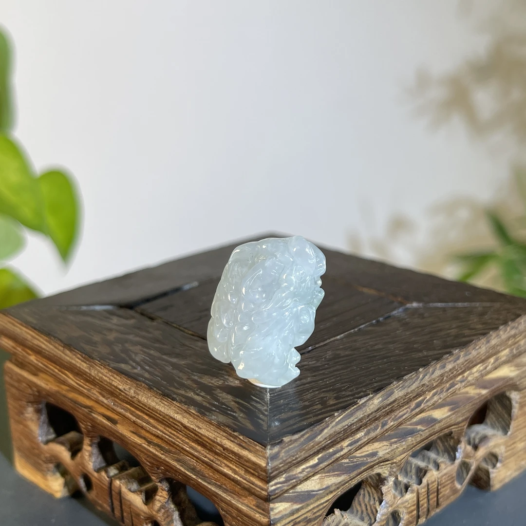 JXB18-07  天然缅甸A货翡翠 貔貅