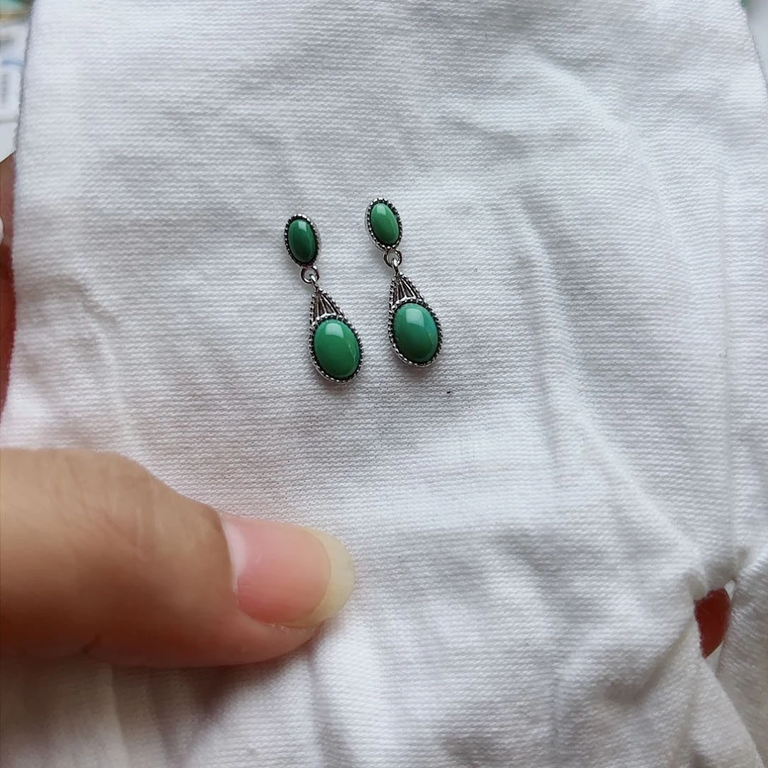 未镶嵌绿松石珠宝奇石夜*儿