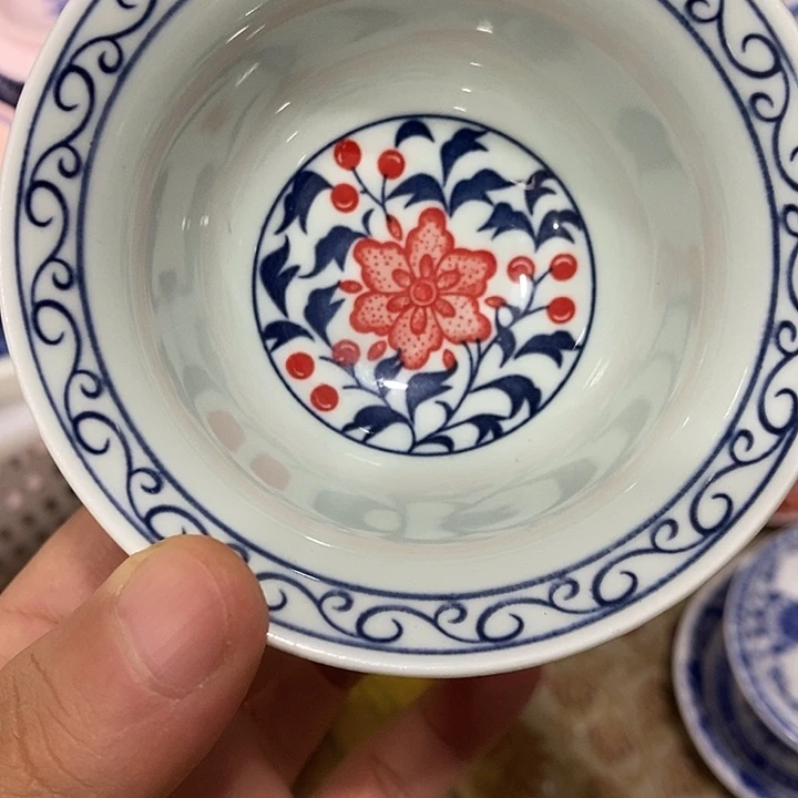 摆件陶景德镇陶瓷主人杯2345