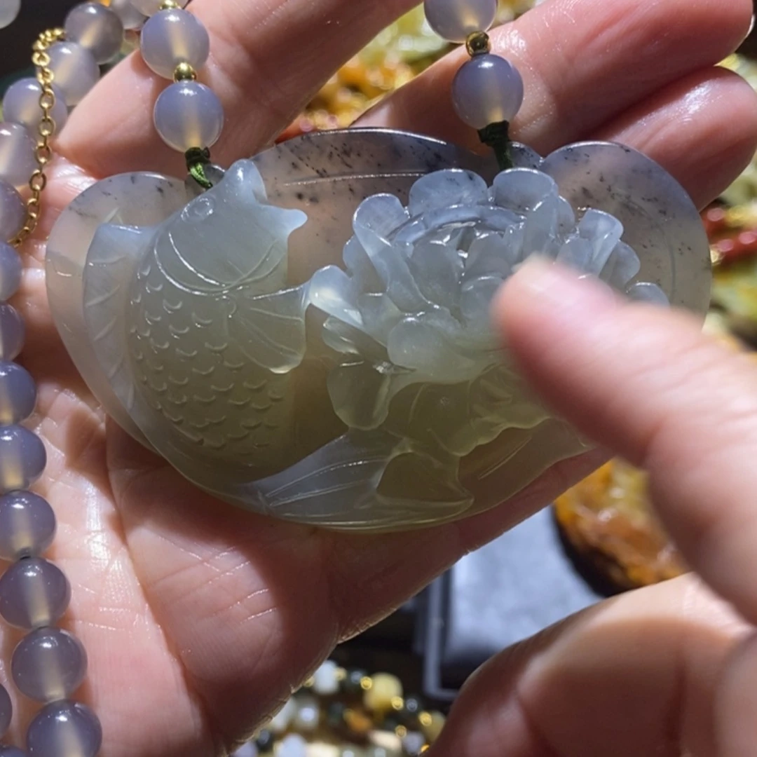 【闪购商品】岫玉毛衣链未镶嵌