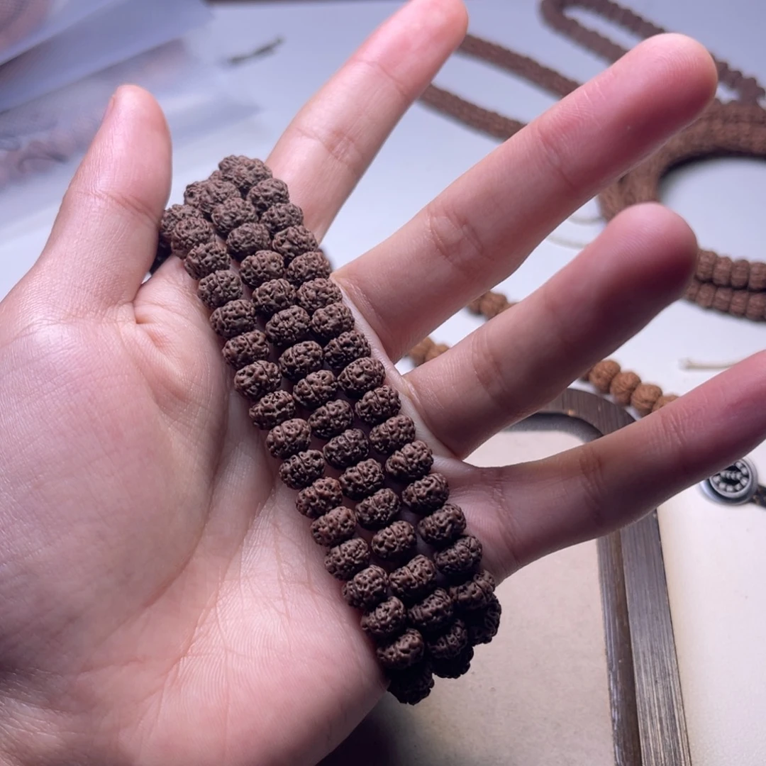 ****虎吊坠金刚菩提平细108