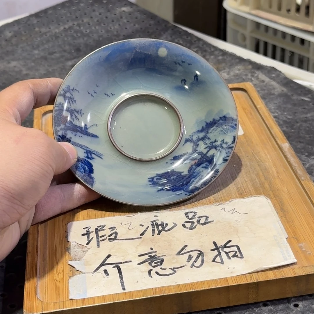 瑕疵品介意勿拍陶瓷器皿X810