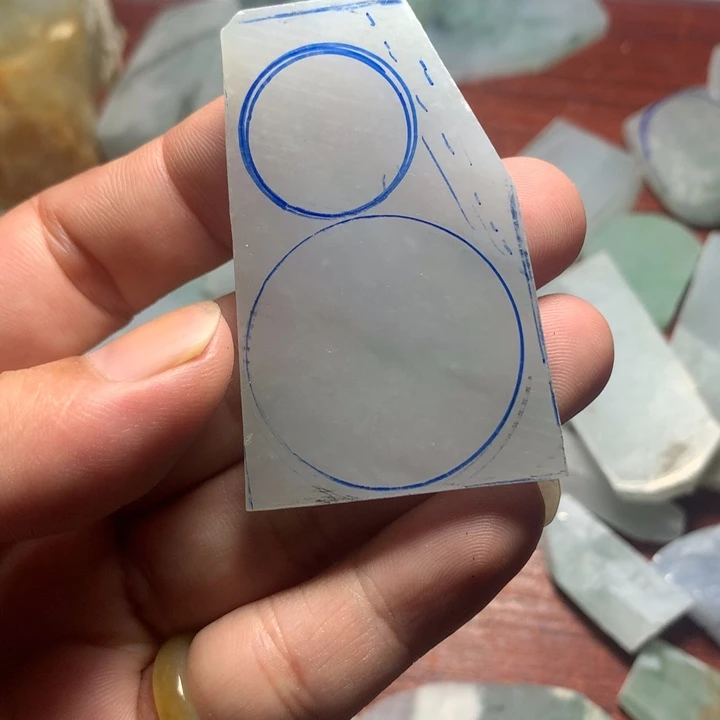 定制翡翠未镶嵌我***水