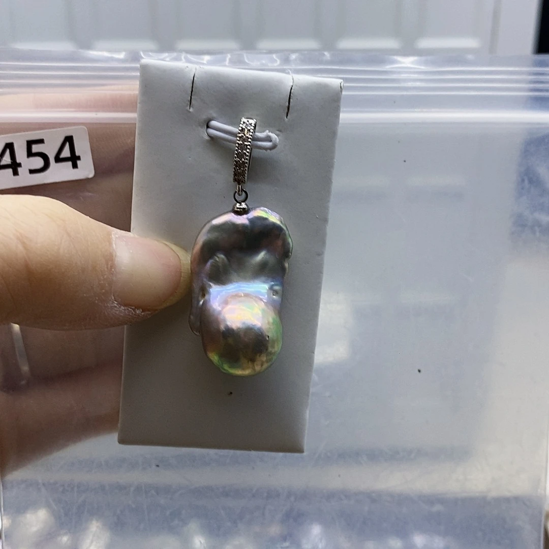 颈饰合金淡水珍珠