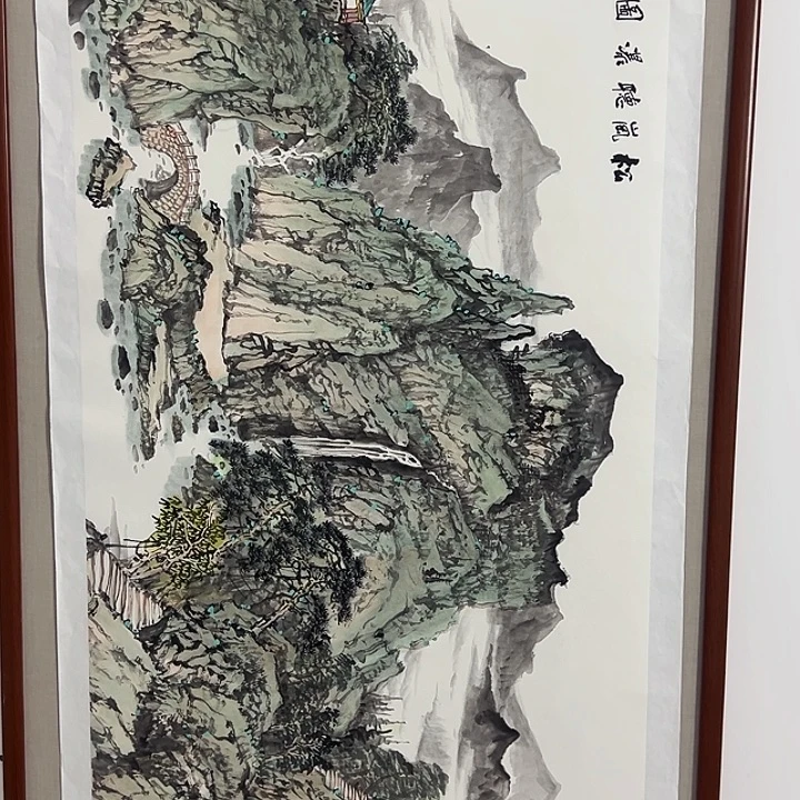 国画李文峰的画作