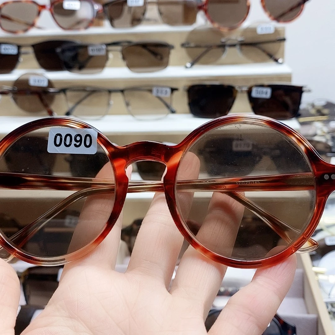 无度数天然水晶石头镜