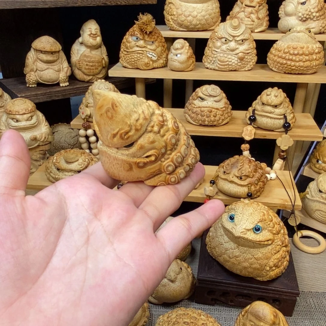 香榧木竹根雕作品欣赏