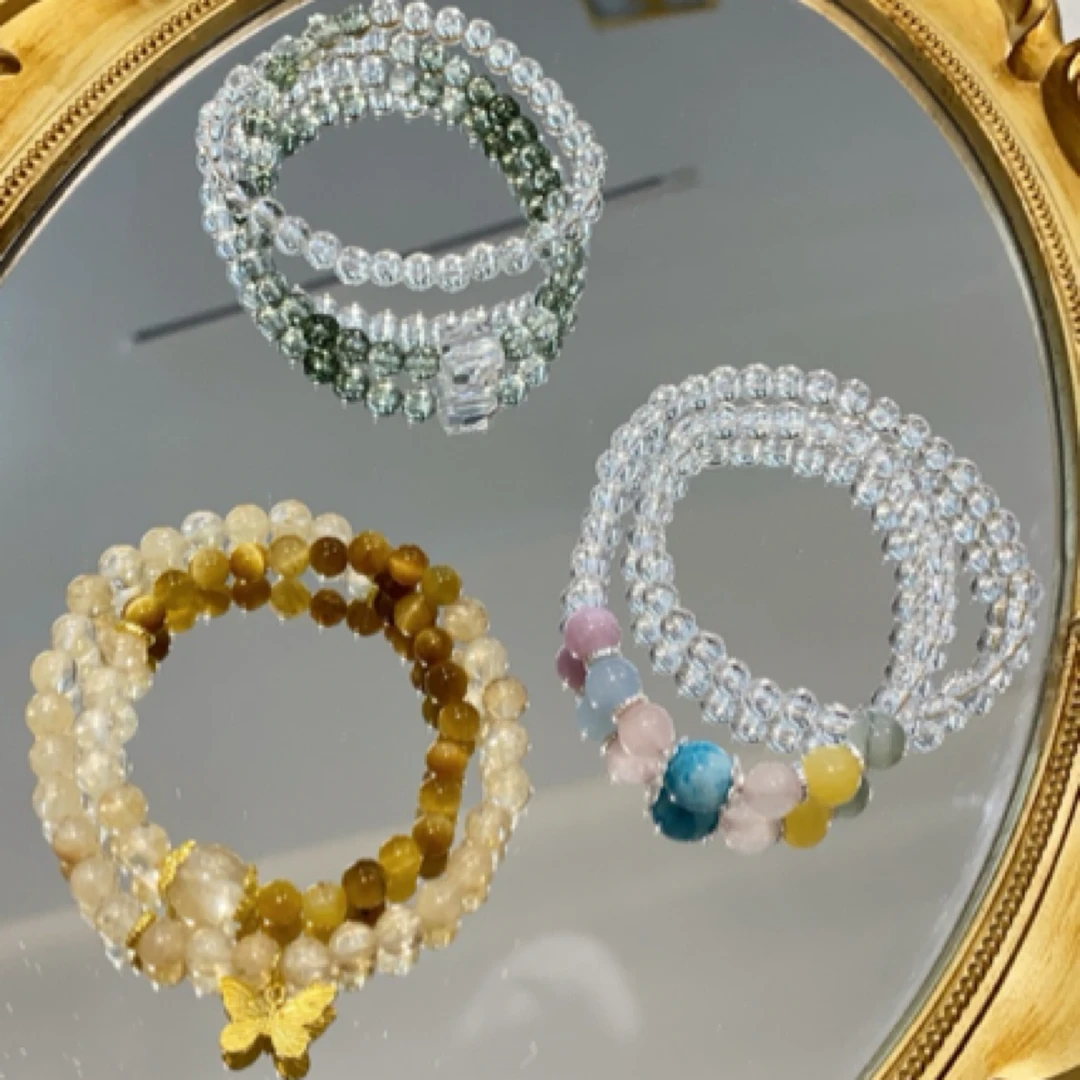 「聚星」天然水晶天然石手串多样性发一【两单飞】