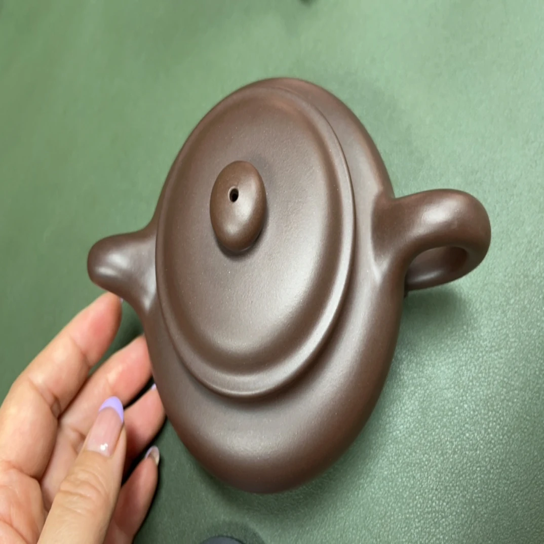 原矿优质老紫泥半手工制作紫砂壶