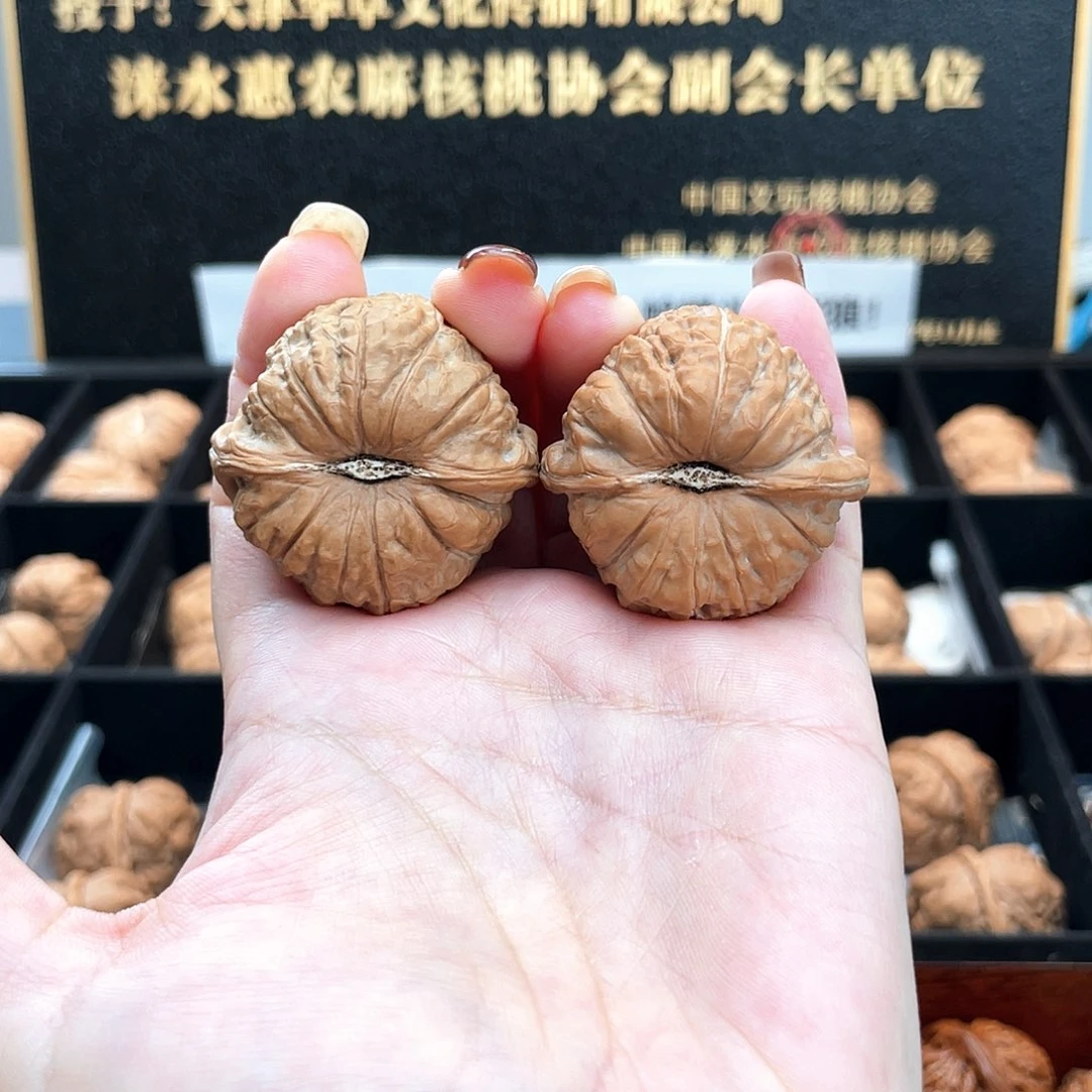 把件文玩核桃40毕业级深凹满肉球瓜➕毕业正肩福利4005