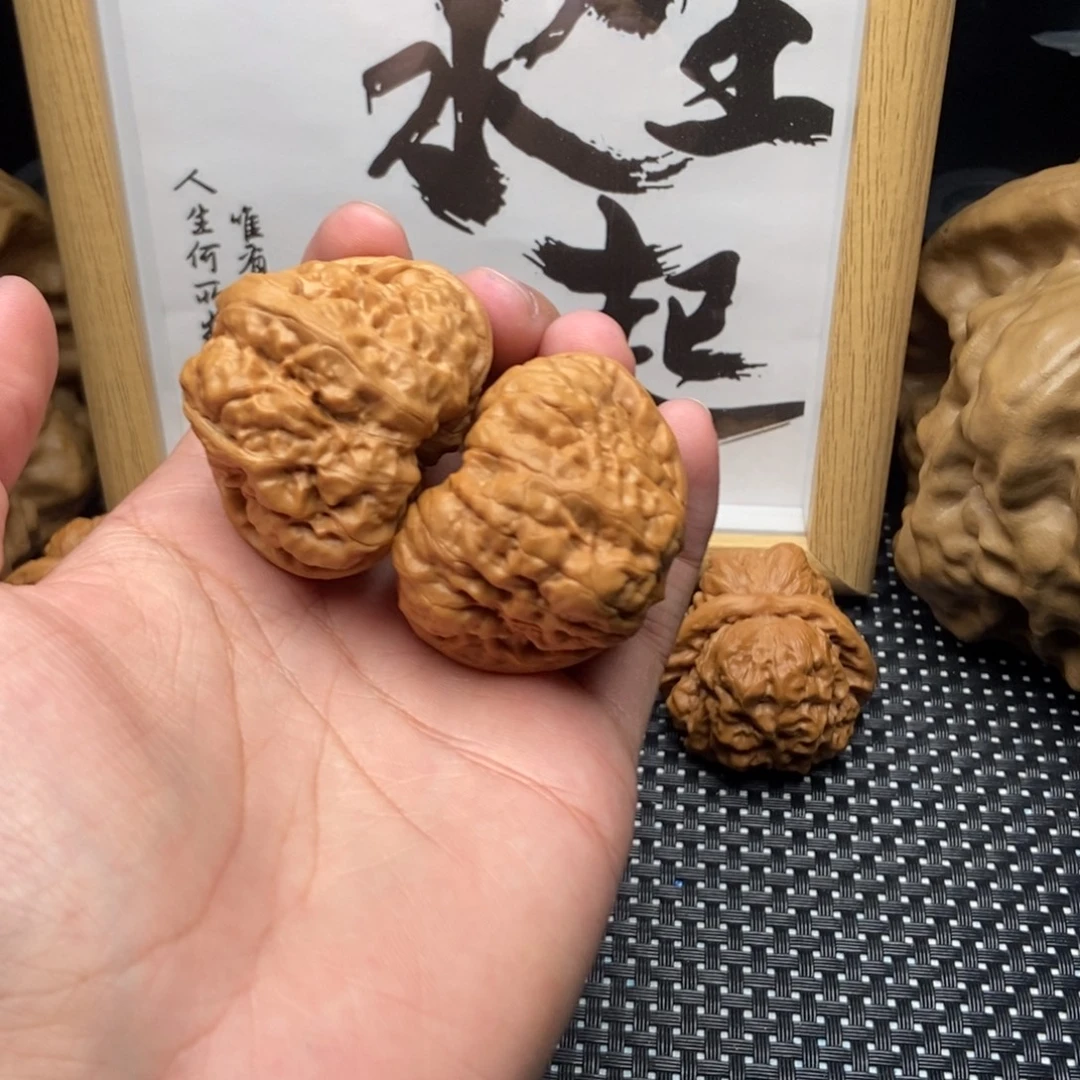 文玩核桃把件45蛤蟆头