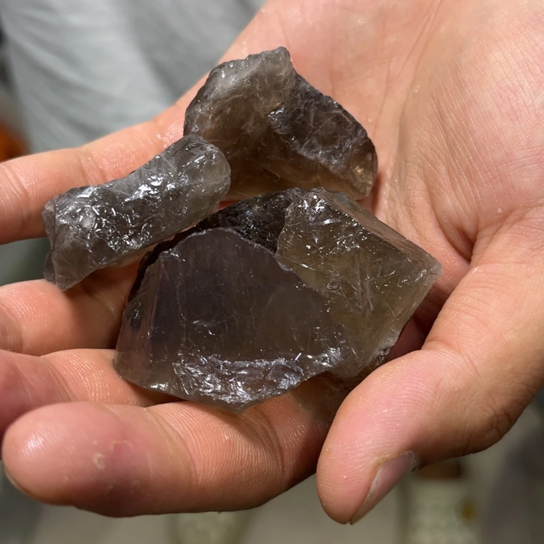 水晶珠宝半成品未镶嵌200克多样性发其一