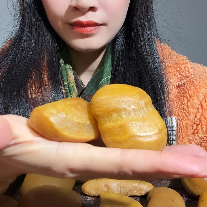 赣江黄蜡石原石观赏石原石