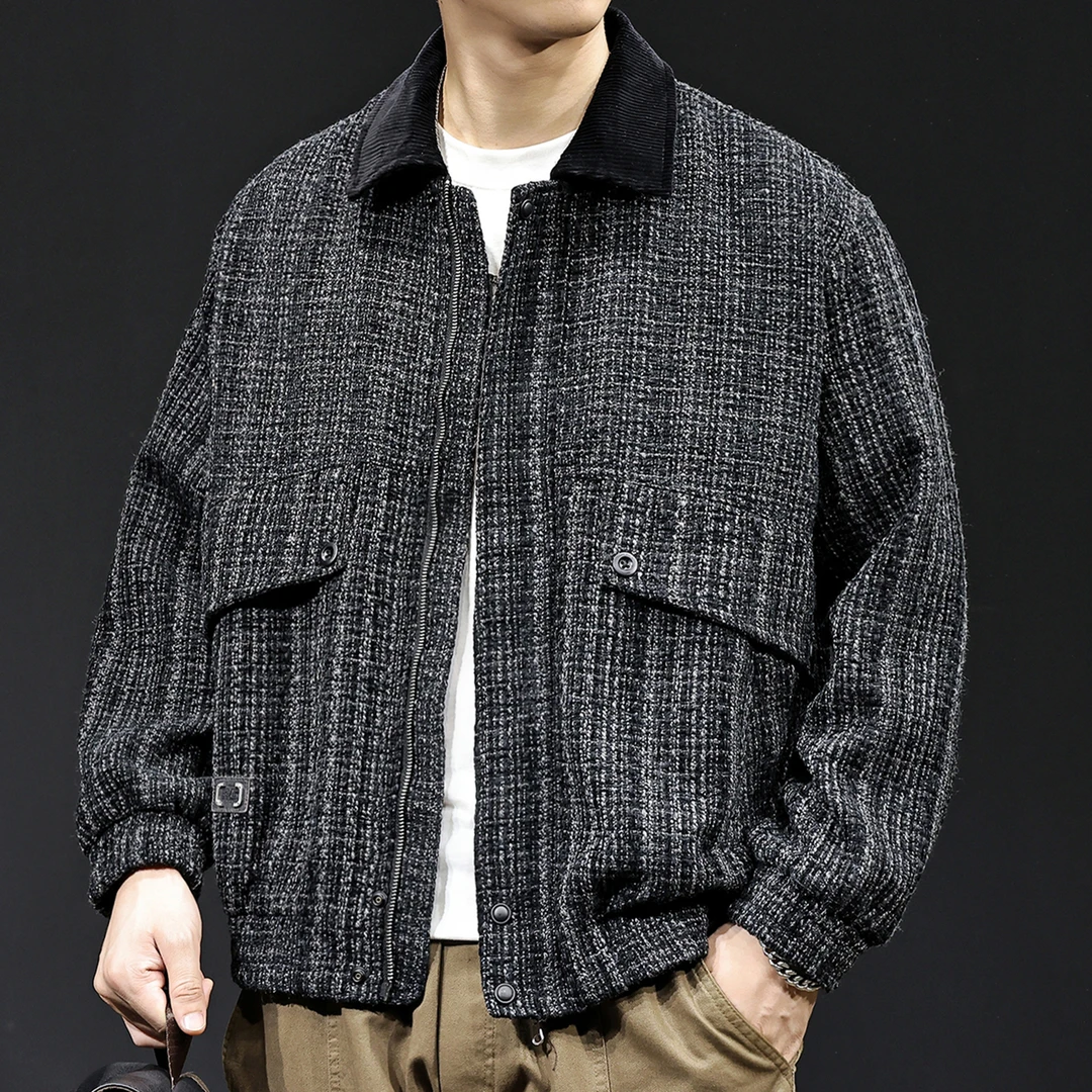 MR.MUDI/穆迪先生男士夹克外套春秋款潮宽松休闲百搭上衣秋季衣服