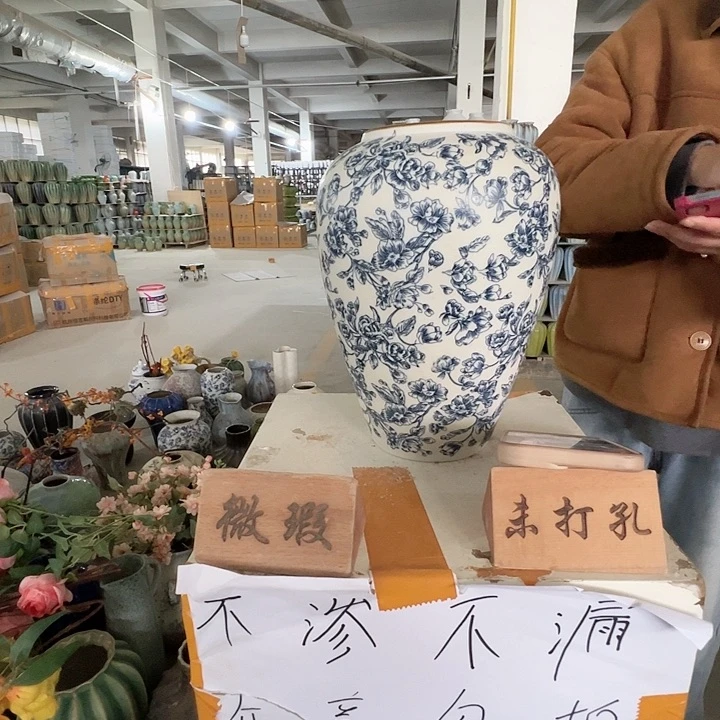 陶摆件景德镇陶瓷花瓶瑕疵专场