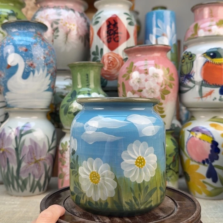 瓷片花瓶655665655665655665