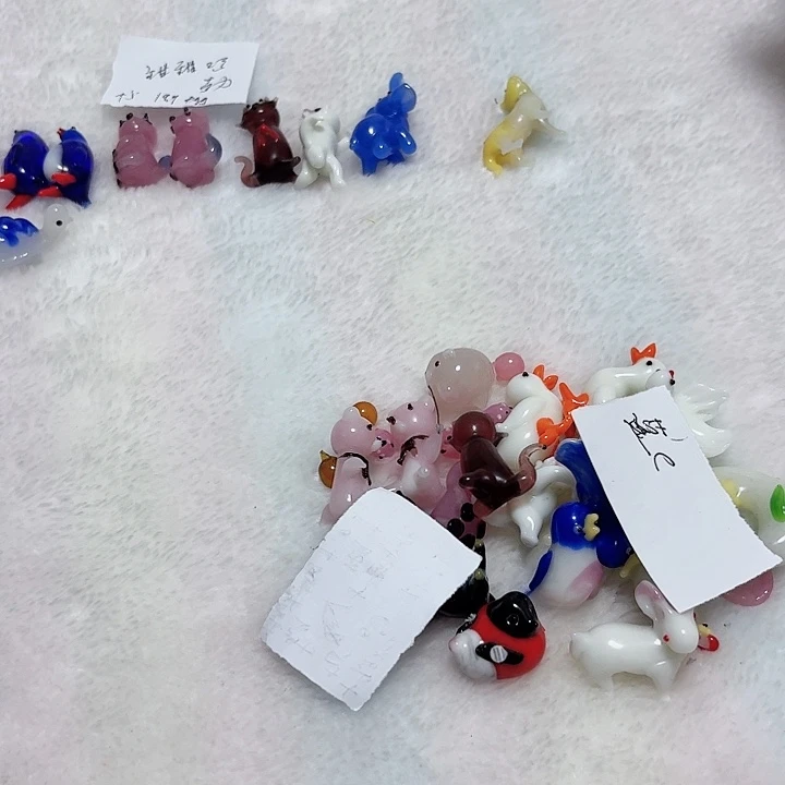 蓝***℃纯手工琉璃工艺制作