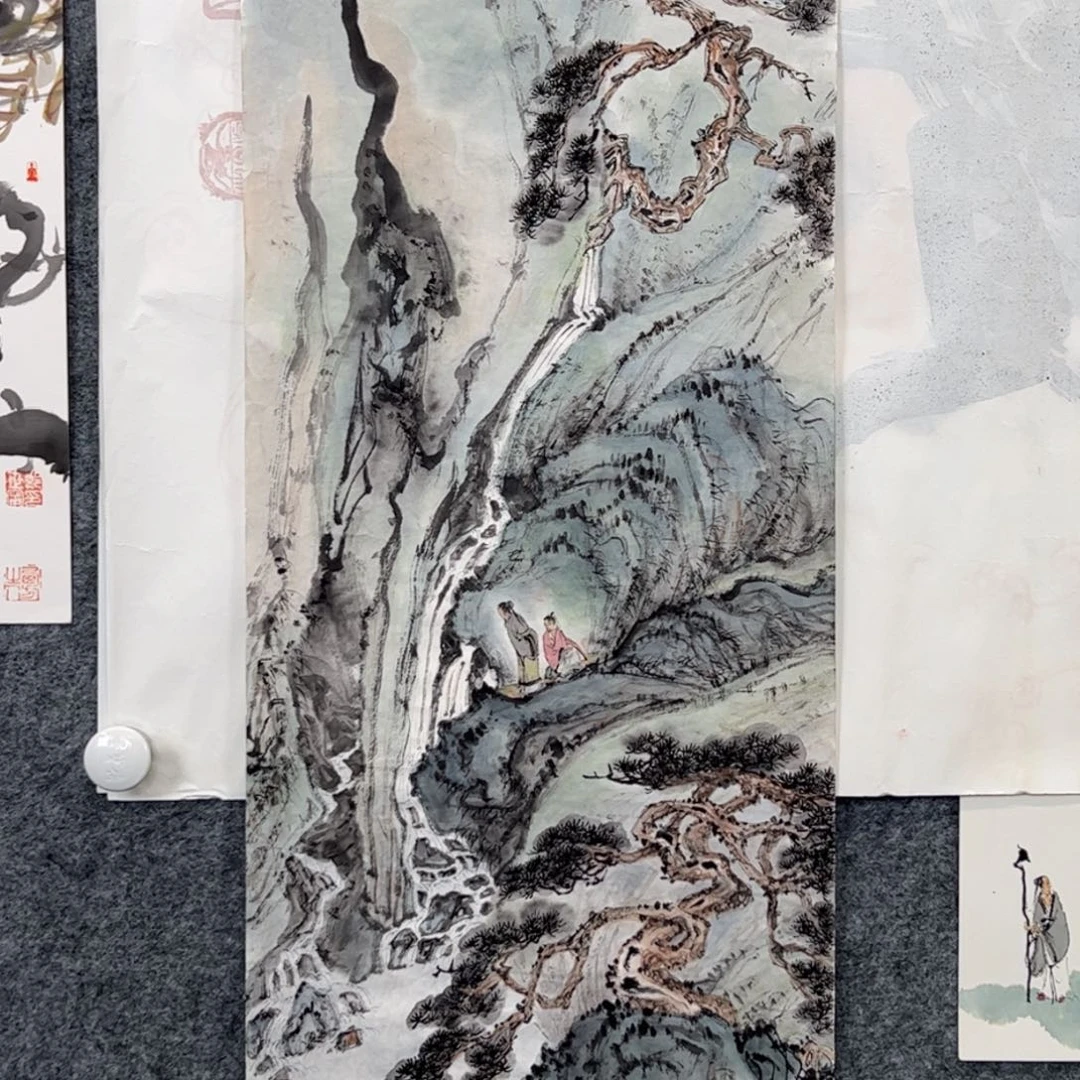 纸本其他（a19291）山水 书画