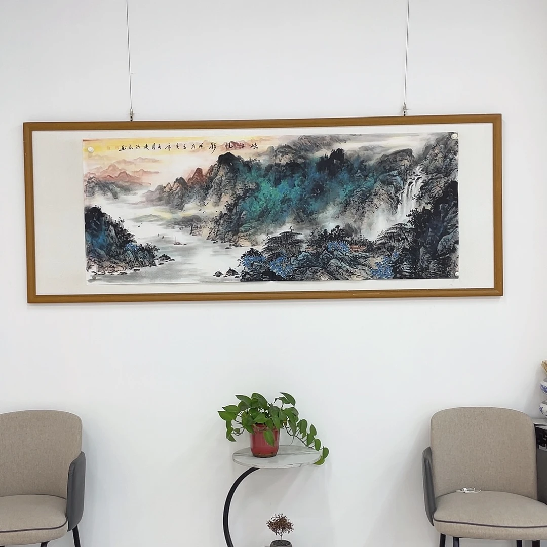 国画凌行志老师手绘国画精品