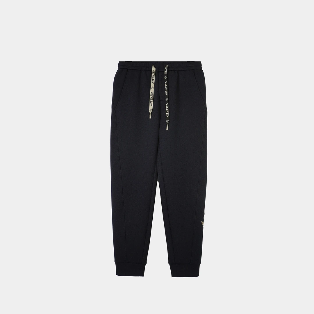 PRLUO VALENTIN男款卫裤冬季运动风束口休闲裤长裤运动裤厚款9027