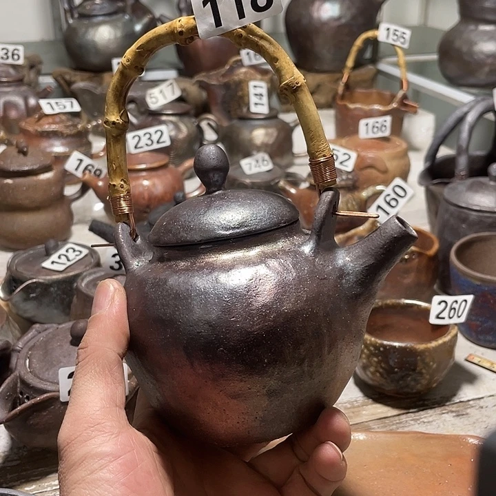 纯手工柴烧茶具精品