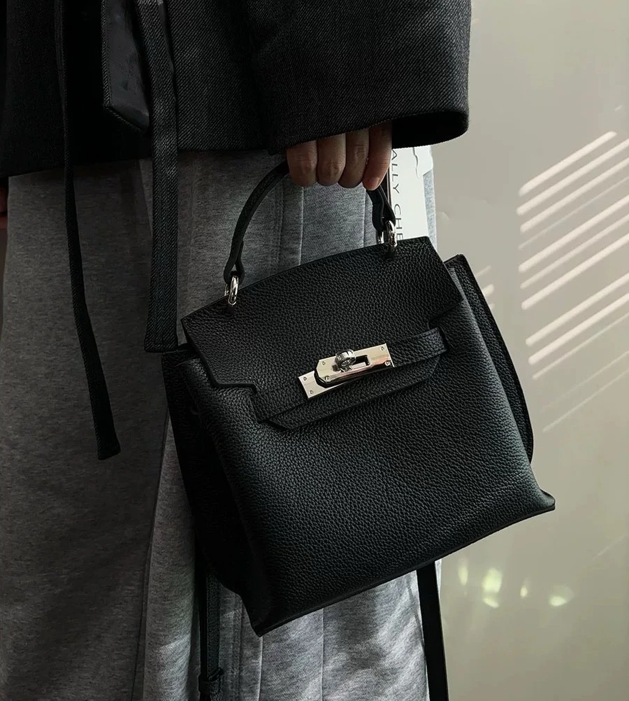 9787 黑色2025新款时尚轻奢单肩包