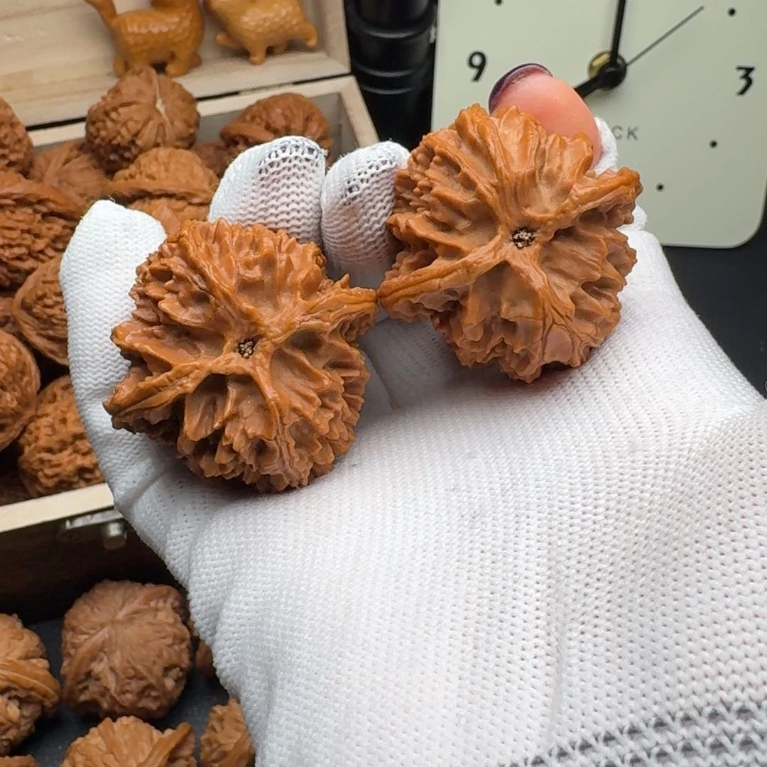 文玩核桃把件40苹果A151