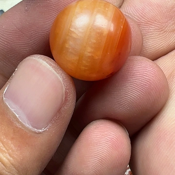 泥塑x46    17.5带朱砂带沁三文鱼